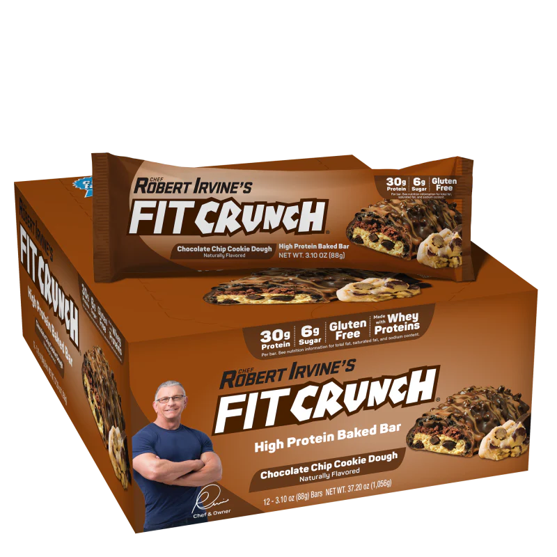 FITCRUNCH, Full Size Bar, 12 ct – 1440 Foods Samples
