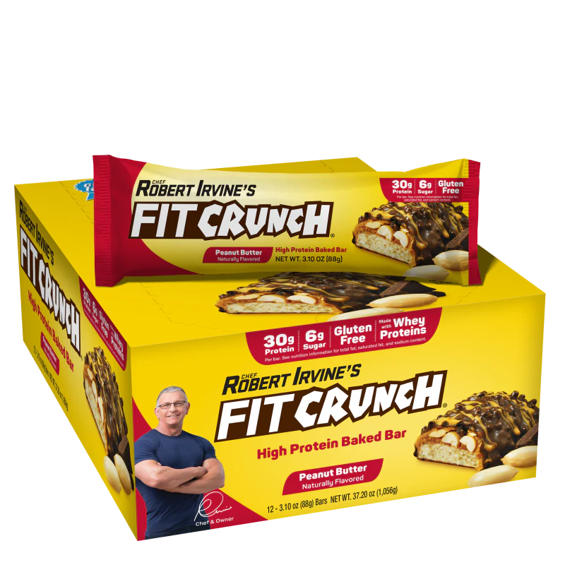 FITCRUNCH, Full Size Bar, 12 ct – 1440 Foods Samples